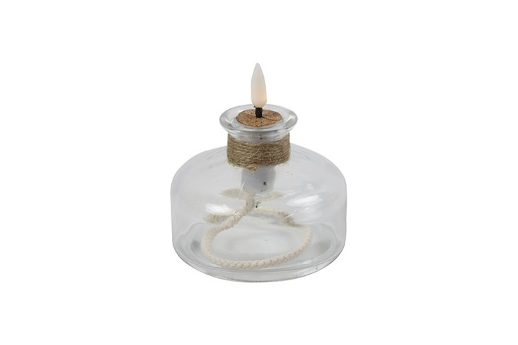 Lamp fles LED ro Lyon helder / led olielamp